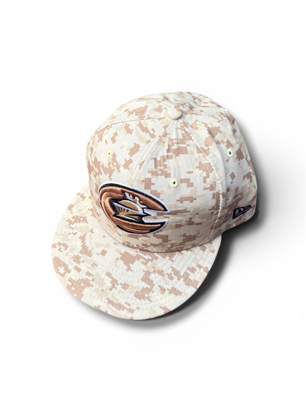 New Era MiLB Charlotte Knights 59FIFTY Fitted Hat Desert Digital CamoSize 7 3/4
